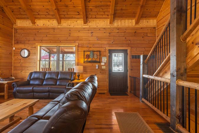 Lower porch access