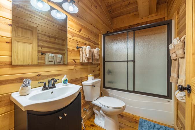 Main level bathroom